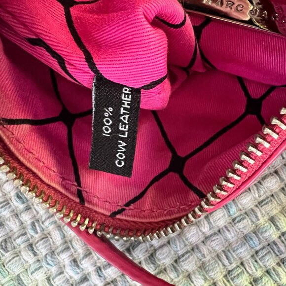 Marc by Marc Jacobs Crossbody – Bold Red Leather Mini | Edgy & Compact - Picture 7 of 10